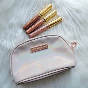 [NWT] Limited Edition Iced Neutrals LipSense Collection *RETIRED* + Bag